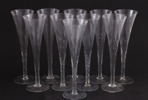 Champagneglas 10st, 19/2000-tal