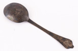 Matsked i silver, Norge, daterad 1780
