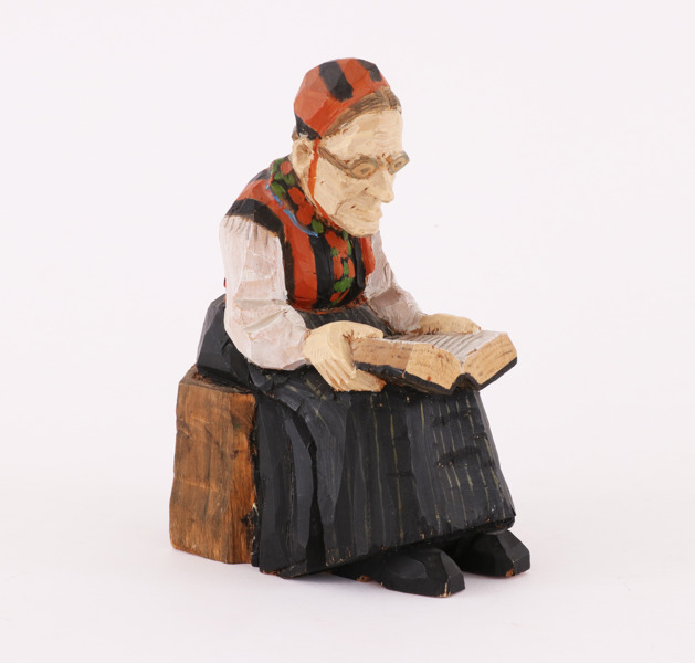Skulptur, Klas Andersson, Bjursås, daterad 1934