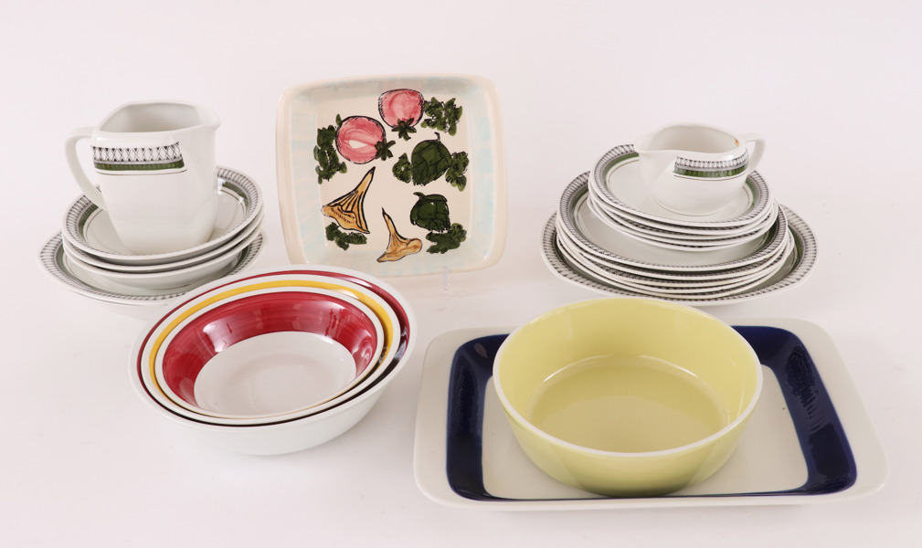 Parti porslin, 1950/60-tal