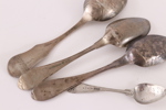 Silver 4 delar, 1800-tal