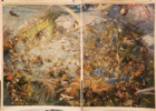 Allegorisk karta, Oliver Neerland, P.A.Norstedt & Söner, daterad 1949