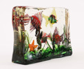 Glasblock, "Akvarium", Seguso, Murano, Italien
