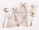 Bestickservisdelar, "Gammal Fransk", nysilver