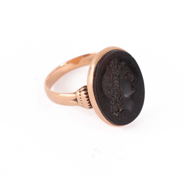 Klackring i 14k