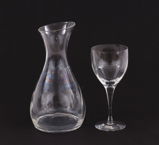 Glasservisdelar, "Chateau", Bertil Vallien för Kosta Boda