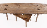 Bänkar 2st, allmoge, 1800-tal