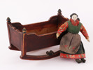 Docka med dockvagga, 18/1900-tal
