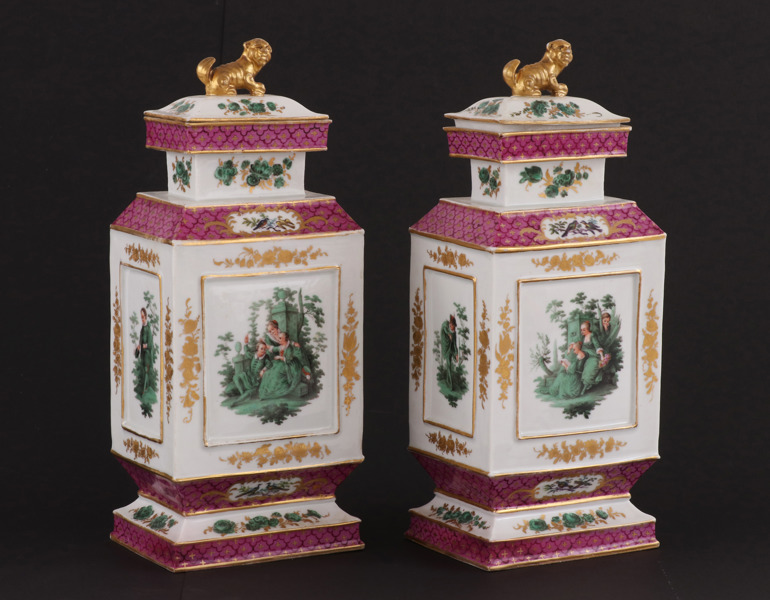 Lockurnor ett par, Tyskland, 1800-tal