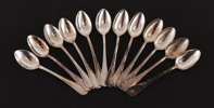 Kaffeskedar 12st, silver