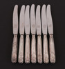 Matknivar 7st, silver, Empire, bl.a. 1841