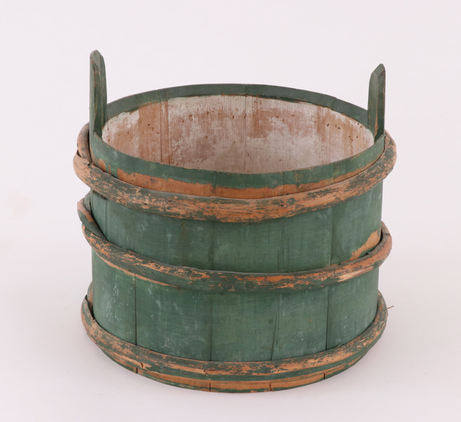 Laggad hink, allmoge, 1800-tal
