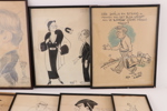 Karikatyrteckningar 10 delar, 1900-talets första hälft