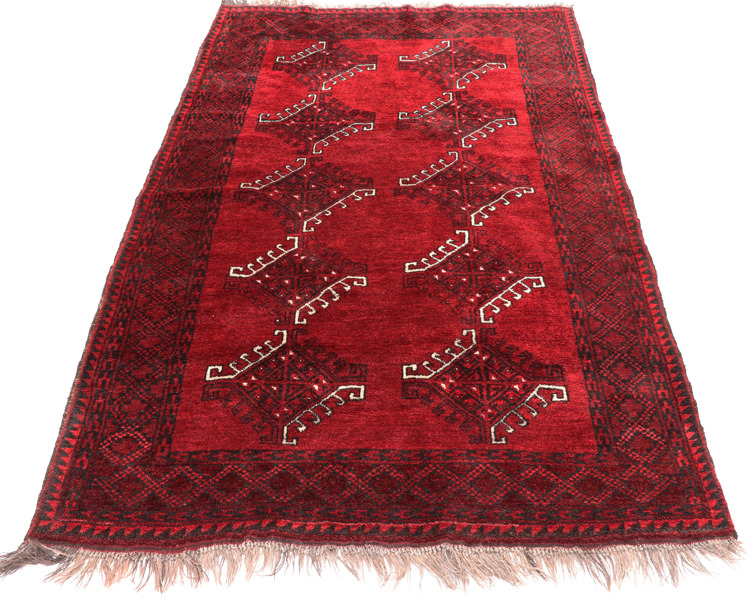 Handknuten matta, orientalisk