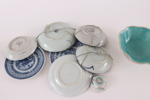 Porslin 9 delar, Kina, mestadels 1800-tal