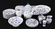 Servisdelar, "Musselmalet", Royal Copenhagen/Bing & Gröndah, Danmark