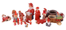 Parti tomtefigurer, m.m.