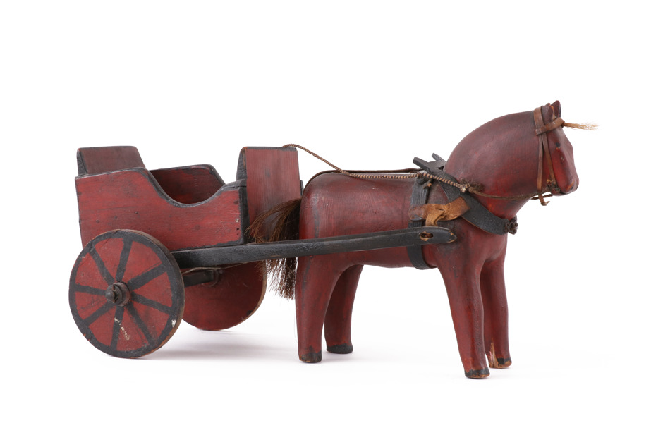 Lekhäst med vagn, 18/1900-tal