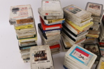 Stereo-8 spelare, JVC samt samling kasetter