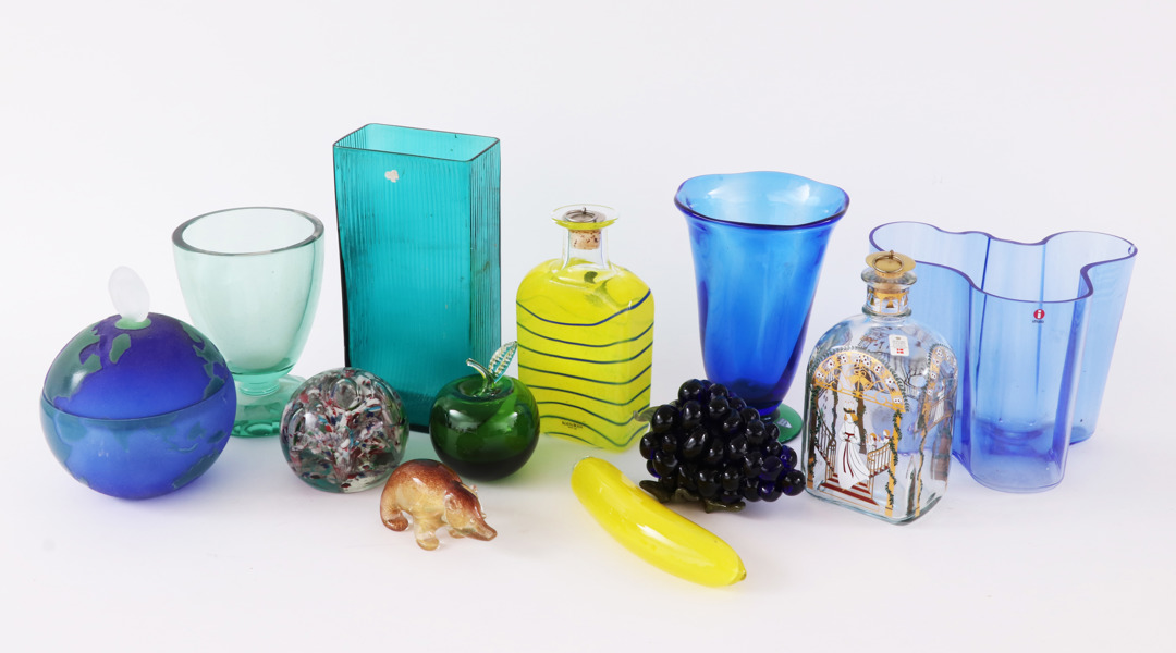 Konstglas 12 delar