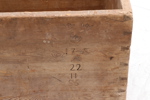 Trämått, krönt 1745