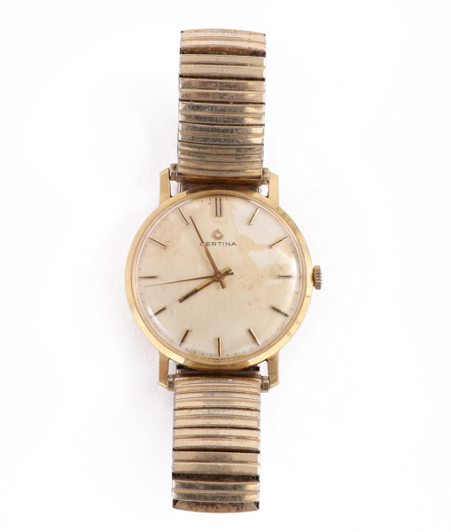Herrarmbandsur i 18k, Certina
