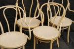 Karmstolar 4st, Thonet-modell, 1900-talets andra hälft