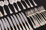 Bestickservisdelar 35st, silver, "Symfoni", Mema
