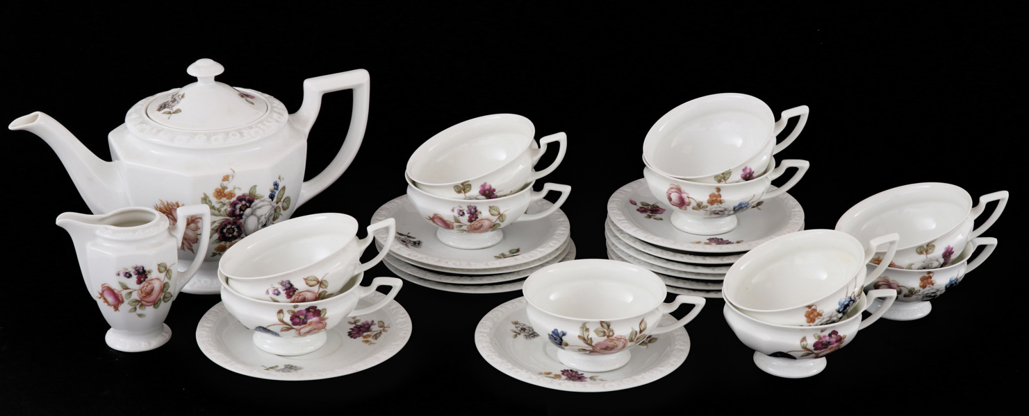 Teservisdelar, "Maria", Rosenthal