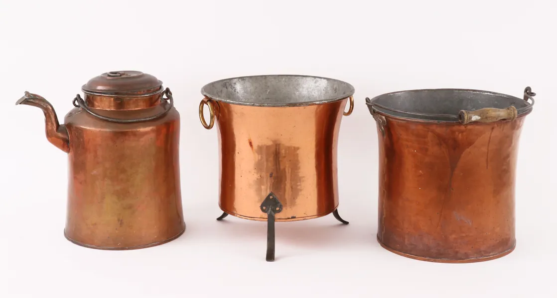 Koppar 3 delar, 18/1900-tal