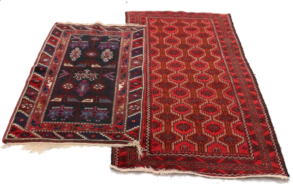 Handknutna mattor 2st, orientaliska