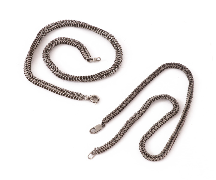 Halsband 2st, silver
