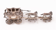 Miniatyrskulptur i silver, 1900-tal