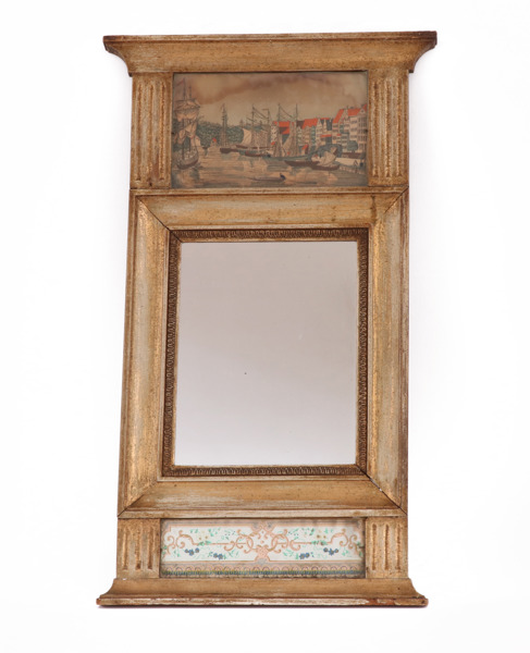 Spegel, gustavianskt provinsarbete, 1800-talets början