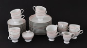 Kaffeservisdelar, "Fleuron", Hutschenreuter, Tyskland