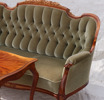 Soffa med bord, rokokostil, 1900-tal