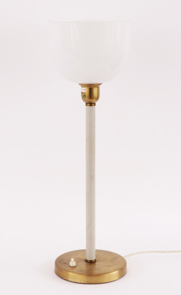 Bordslampa, ASEA Belysning, modell E1251, omkring 1900-talets mitt