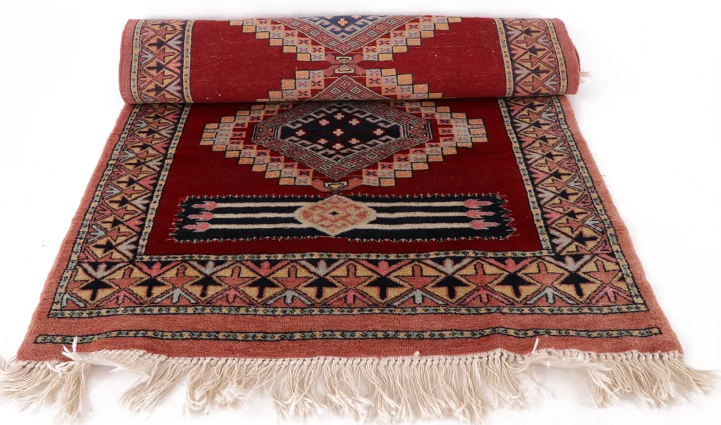 Handknuten matta, orientalisk