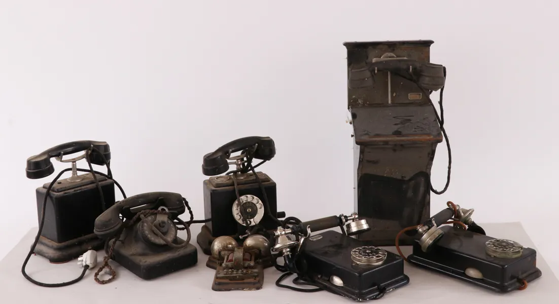 Parti telefoner och delar, 1900-talets första hälft