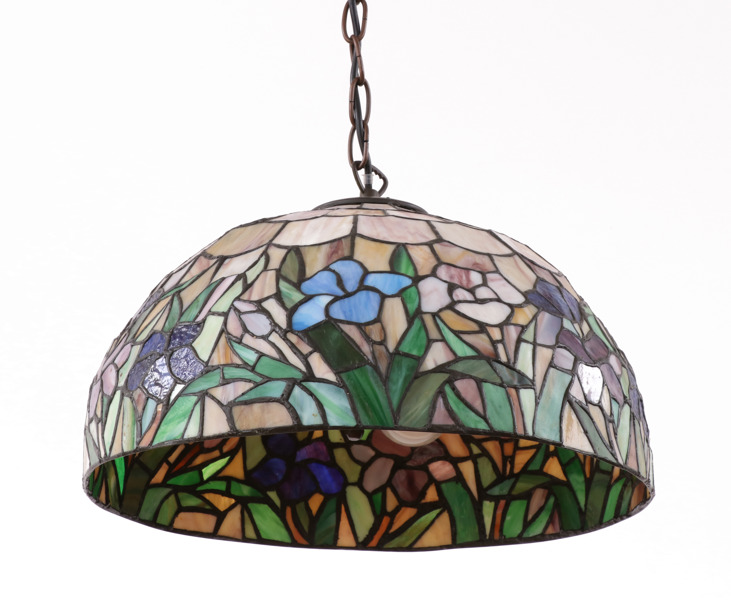Taklampa, Tiffanystil, 1900-talets slut