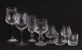 Parti glas, bl.a. Boda, Orrefors
