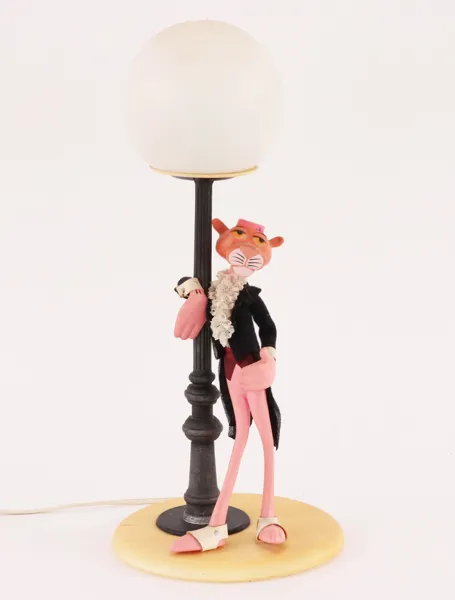 Bordslampa, "Rosa Pantern", Linea Zero, Italien, 1900-talets andra hälft