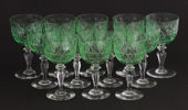 Vitvinsglas 12st, 1900-talets början