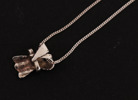 Halsband med hänge, sterlingsilver, Karin Ferner, Falun
