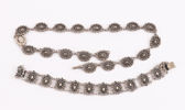 Hals- och armband i sterlingsilver