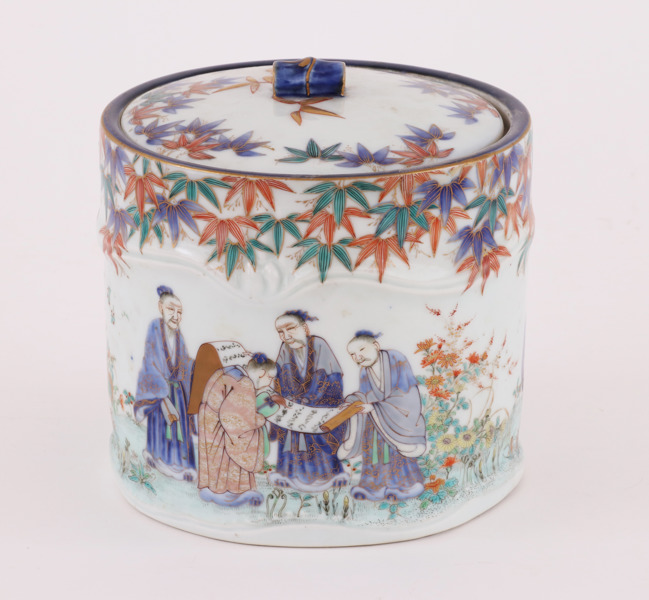 Kantin med lock, Japan, 1800-tal