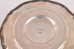 Såsskål med underfat, silver, C.G.Hallberg, Stockholm, 1938
