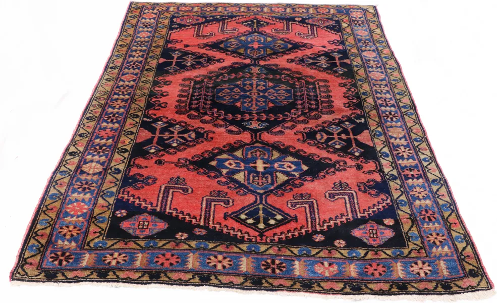 Handknuten matta, orientalisk