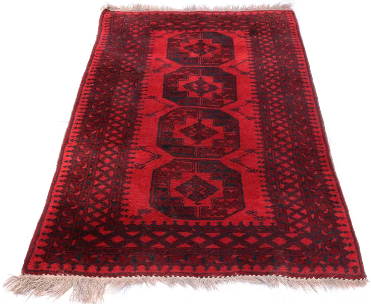 Handknuten matta, orientalisk