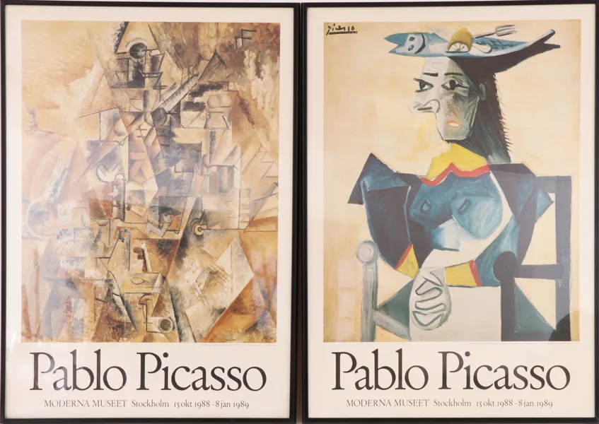 Affischer 2st, Picasso, 1989